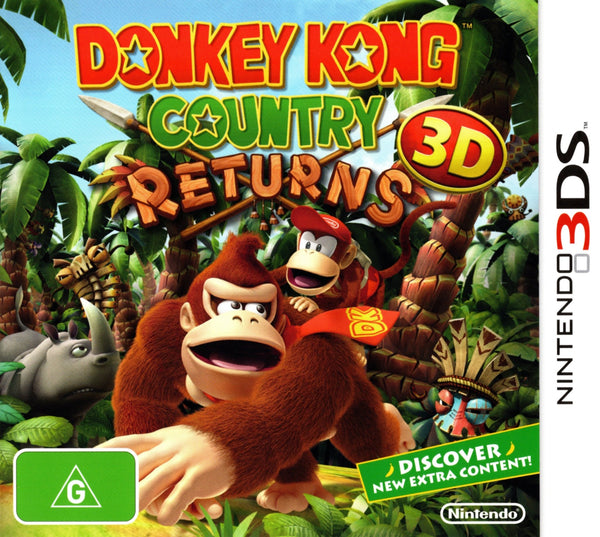 Donkey Kong Country Returns 3D - 3DS - Super Retro