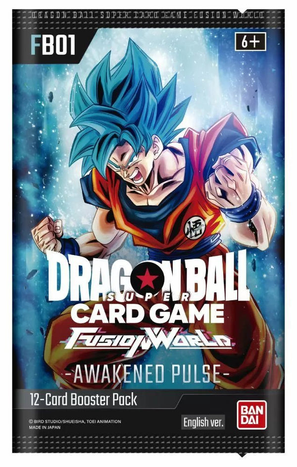 Dragon Ball Super Card Game - Fusion World FB01 Awakened Pulse Booster Pack - Super Retro