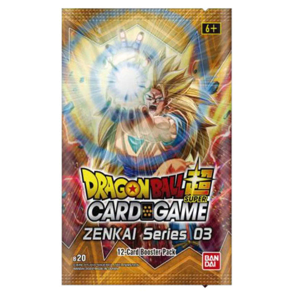 Dragon Ball Super Card Game - Zenkai Series Set 03 Booster Pack - Super Retro