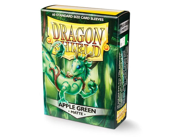 Dragon Shield Standard Sleeves 60 pack (Matte Apple Green) - Super Retro