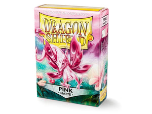 Dragon Shield Standard Sleeves 60 pack (Matte Pink) - Super Retro