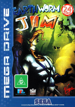 Earthworm Jim - Mega Drive - Super Retro