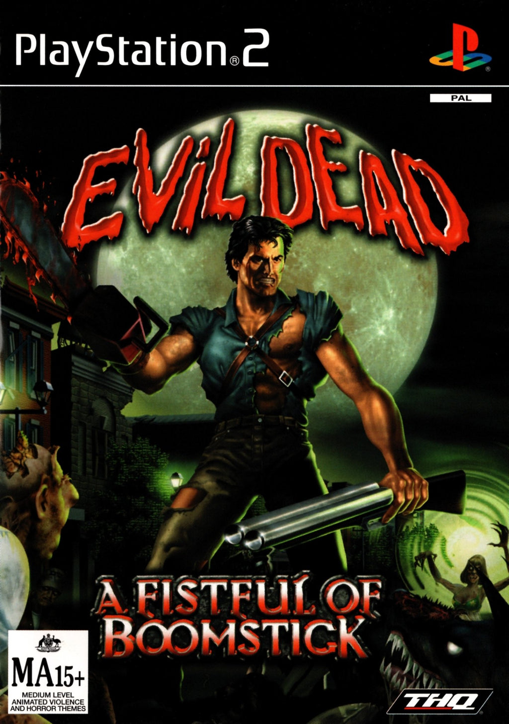 Evil Dead: A Fistful of Boomstick jogo ps2 Midia fisica
