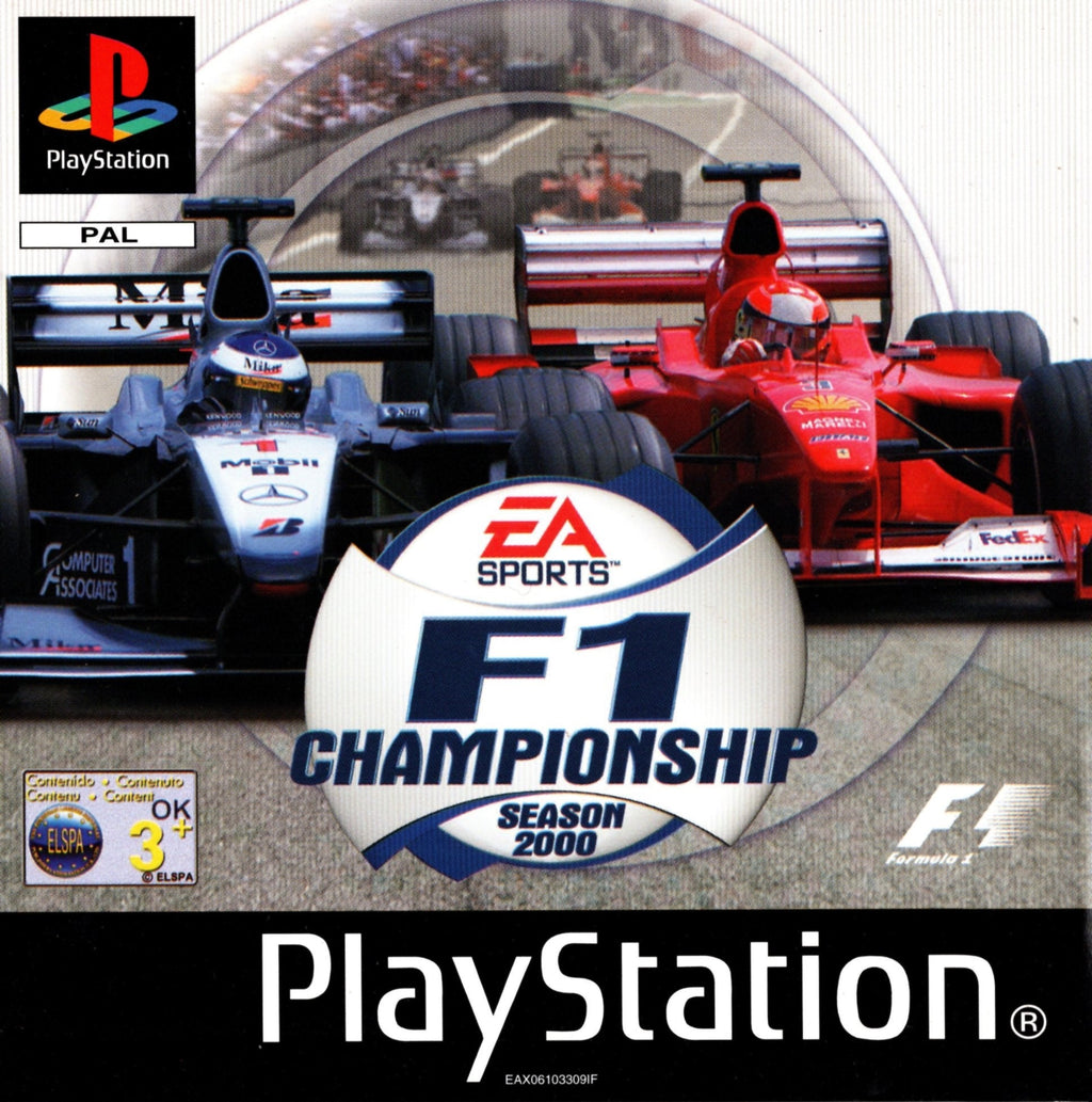 F1 2000 - PS1 Complet Version Allemande/deutch PlayStation Sony F1 2000 - PS1 Complet Version Allemande/deutch PlayStation Sony