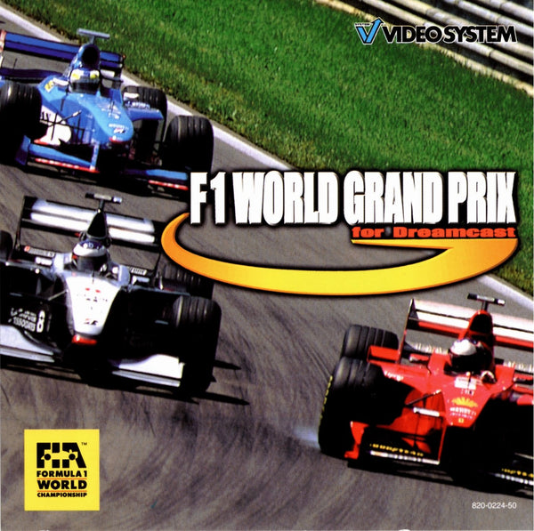 F1 World Grand Prix - Dreamcast - Super Retro