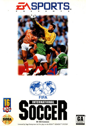 FIFA International Soccer - Mega Drive - Super Retro