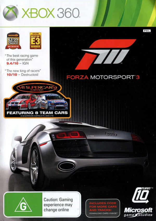 Forza Motorsport 3 - Xbox 360 - Super Retro
