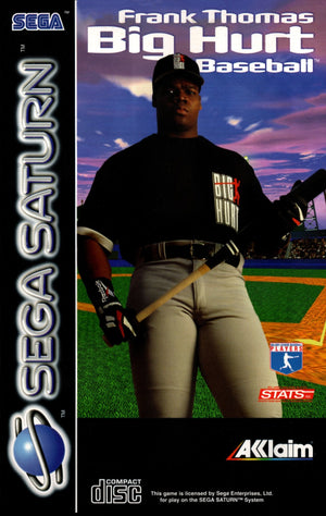 Frank Thomas Big Hurt Baseball - Sega Saturn - Super Retro