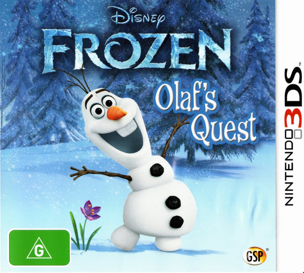 Frozen: Olaf's Quest - 3DS - Super Retro