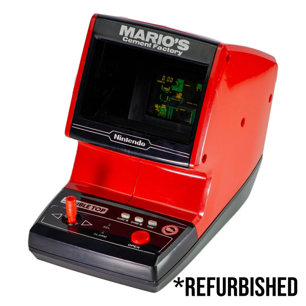 Game & Watch - Mario’s Cement Factory Tabletop - Super Retro