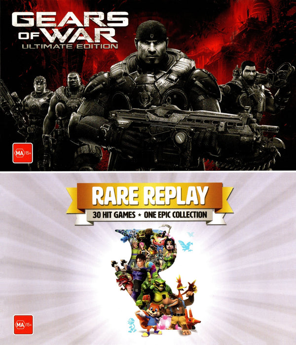 Gears of War: Ultimate Edition & Rare Replay - Xbox One - Super Retro