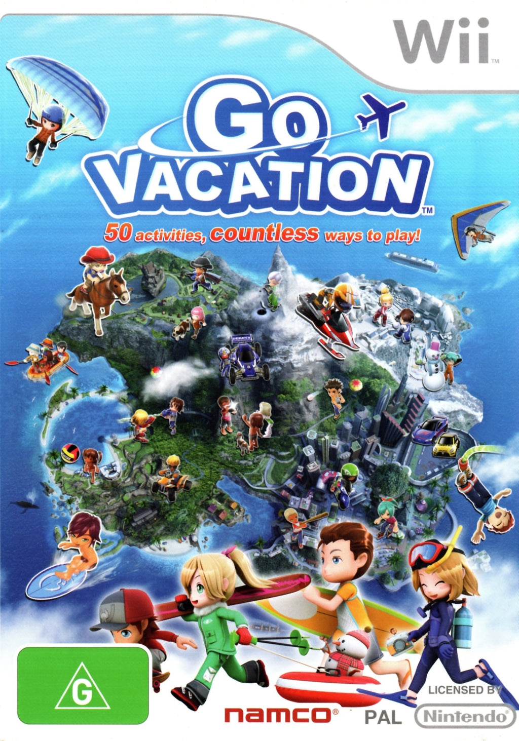 Go Vacation Wii Super Retro Wii