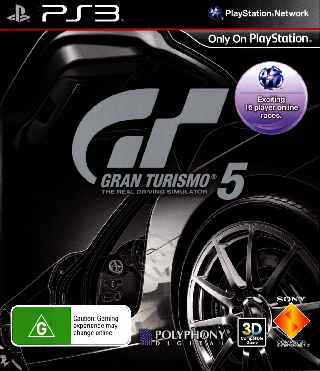 RARE GRAN TURISMO 5 GT5 PS3 PLAYSTATION 3 PAL VER PROMO DVD