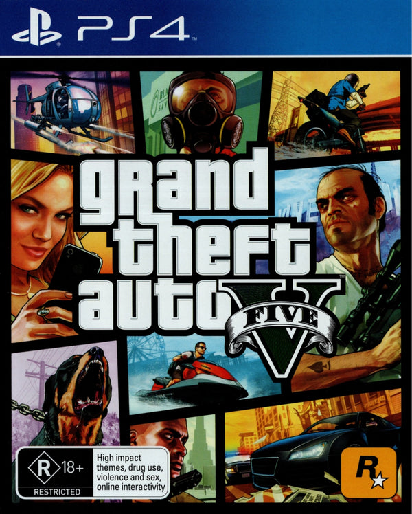 Grand Theft Auto: V - PS4 - Super Retro