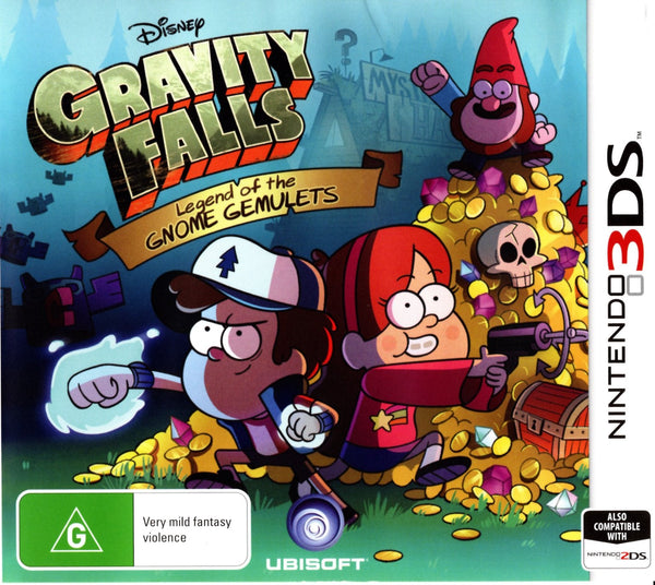 Gravity Falls: Legend of the Gnome Gemulets - 3DS - Super Retro