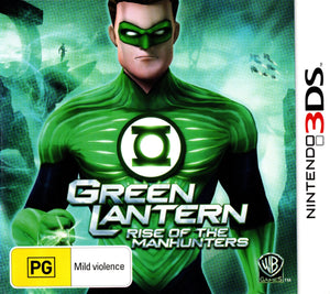 Green Lantern: Rise of the Manhunters - 3DS - Super Retro