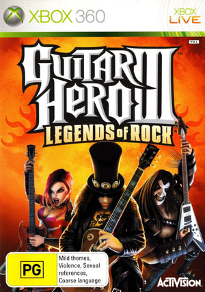 Guitar Hero III: Legends of Rock - Xbox 360 - Super Retro