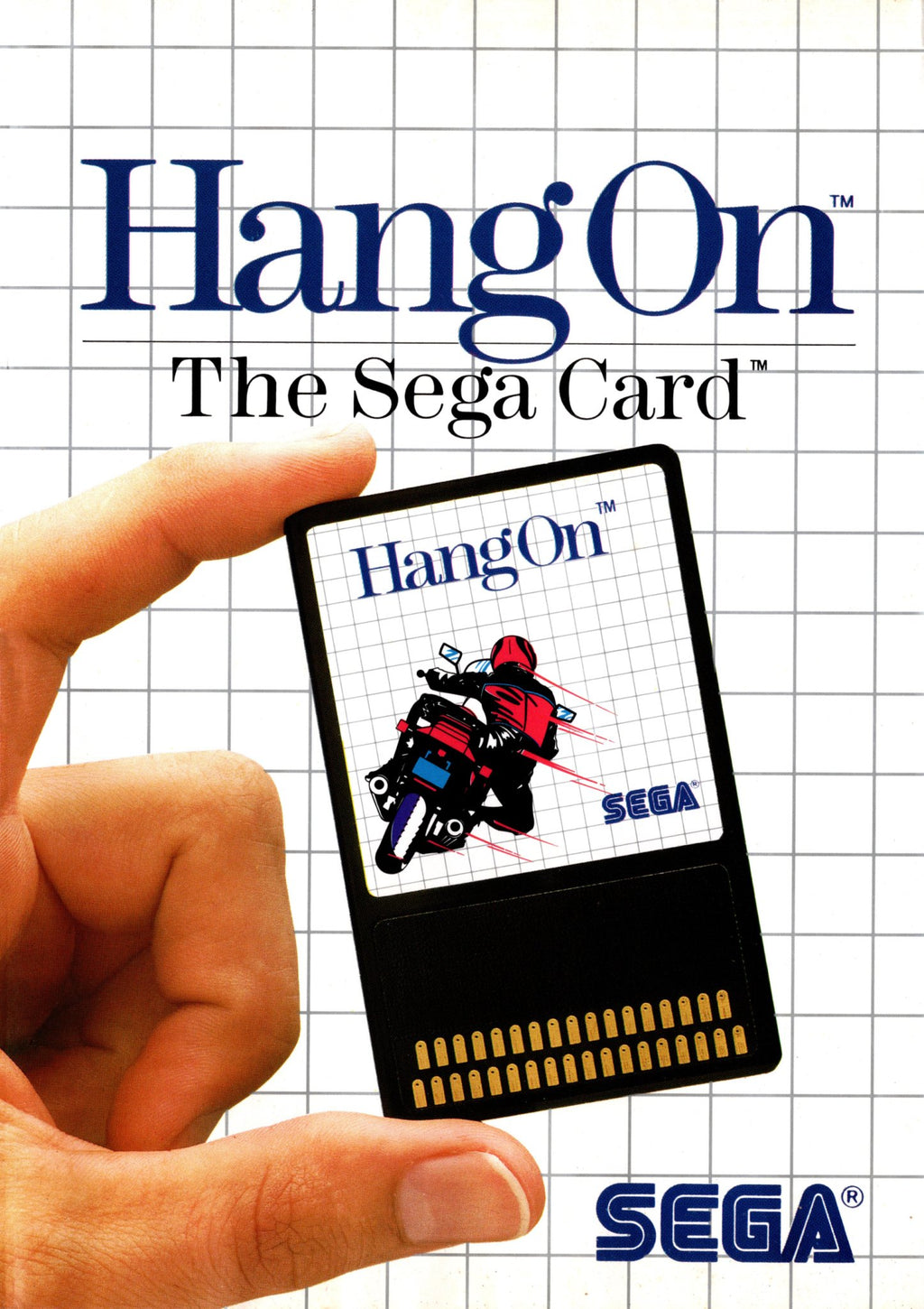 Jeu Sega Master System Hang-On ITA - Édition Rare - État Correct