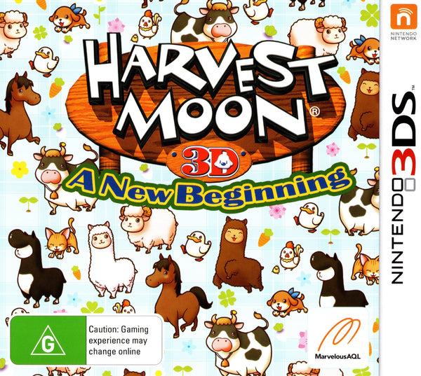 Harvest Moon 3D: A New Beginning - Super Retro