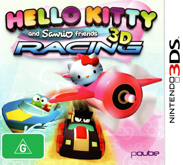 Hello Kitty and Sanrio Friends 3D Racing - 3DS - Super Retro