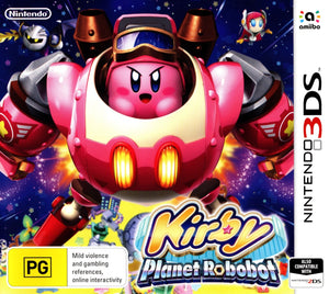 Kirby: Planet Robobot - 3DS - Super Retro