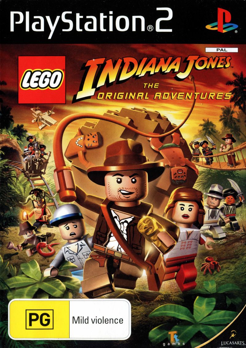 LEGO Indiana Jones The Original Adventures PS2 Super Retro