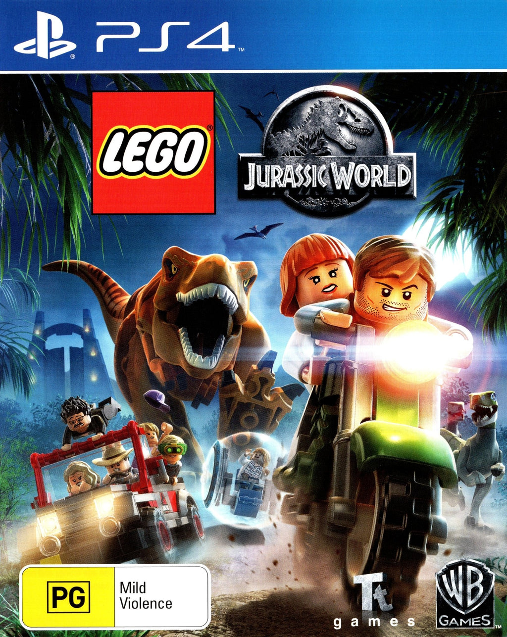 Lego Jurassic World Ps4 Super Retro Playstation 4 6328