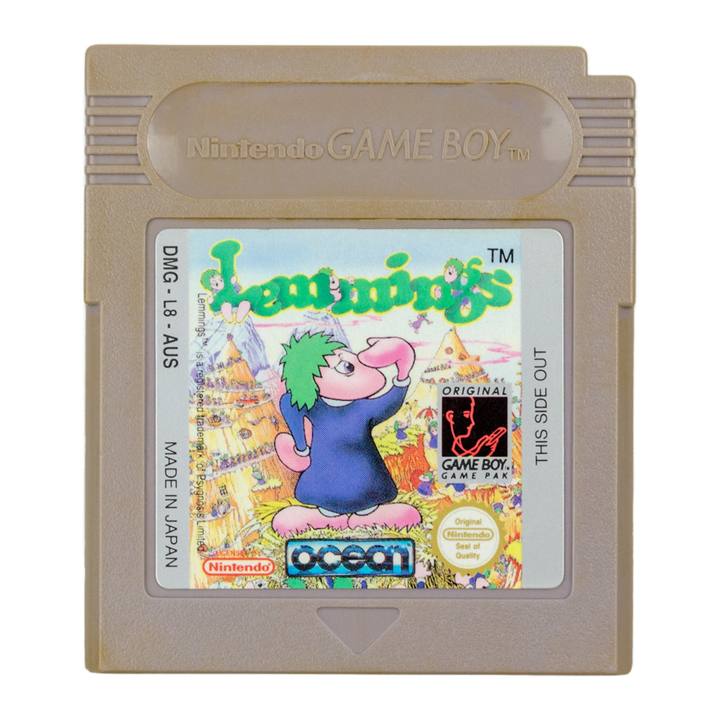 Lemmings and Oh No! More Lemmings Game Boy Color