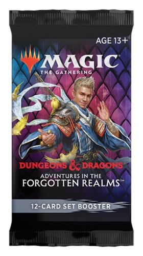 Magic the Gathering - Adventures in the Forgotten Realms Set Booster Pack - Super Retro