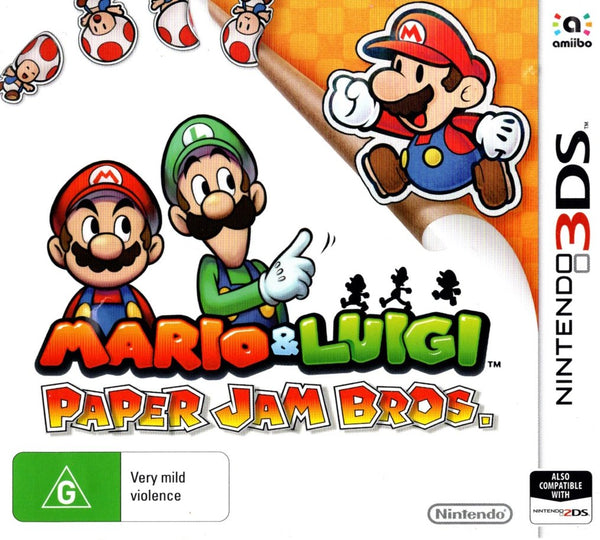 Mario & Luigi Paper Jam Bros - 3DS - Super Retro