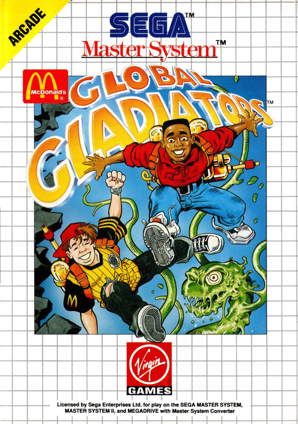 McDonald's Global Gladiators - Master System - Super Retro