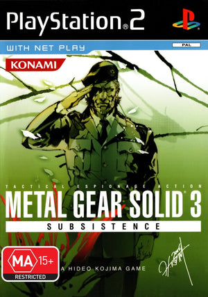 Metal Gear Solid 3: Subsistence - Super Retro