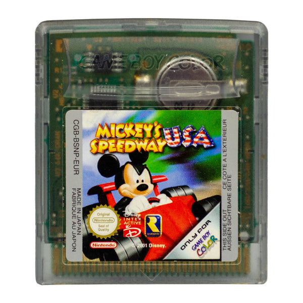 Mickey's Speedway USA - Game Boy Color - Super Retro
