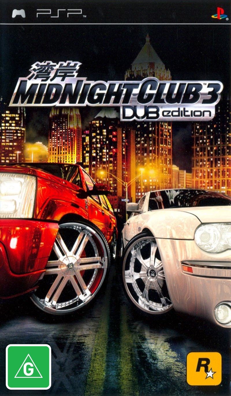 Midnight Club 3 Dub Edition - PSP