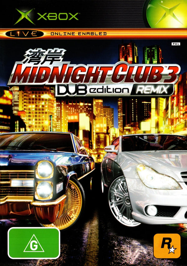 Midnight Club 3: DUB Edition Remix - Xbox - Super Retro