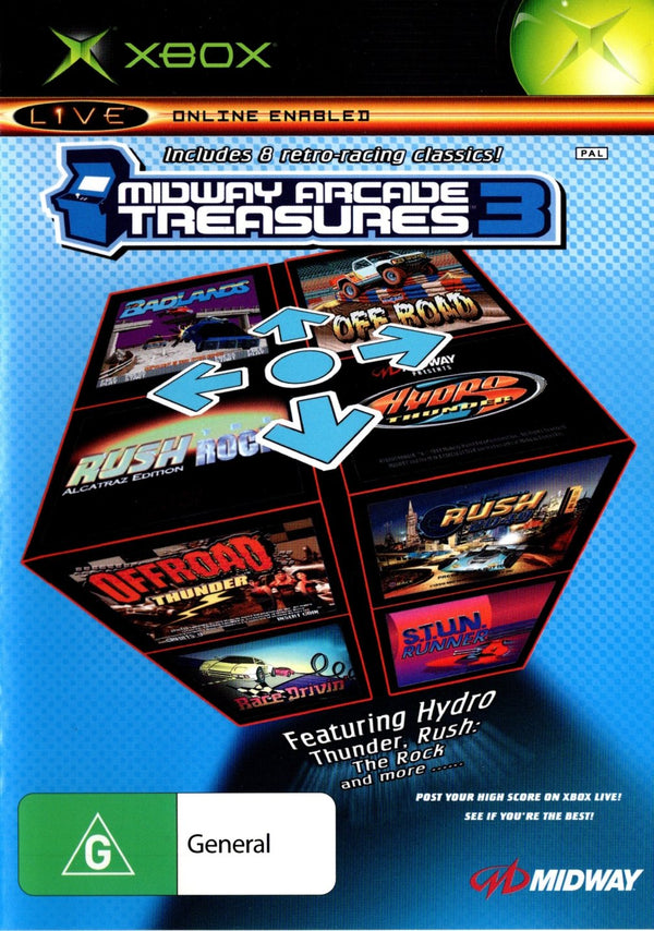 Midway Arcade Treasures 3 - Xbox - Super Retro