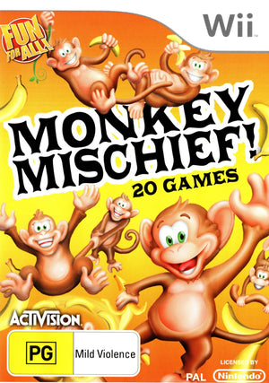 Monkey Mischief! 20 Games - Wii - Super Retro