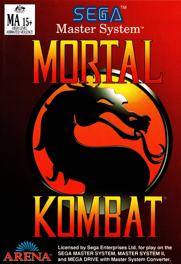 Mortal Kombat - Master System - Super Retro