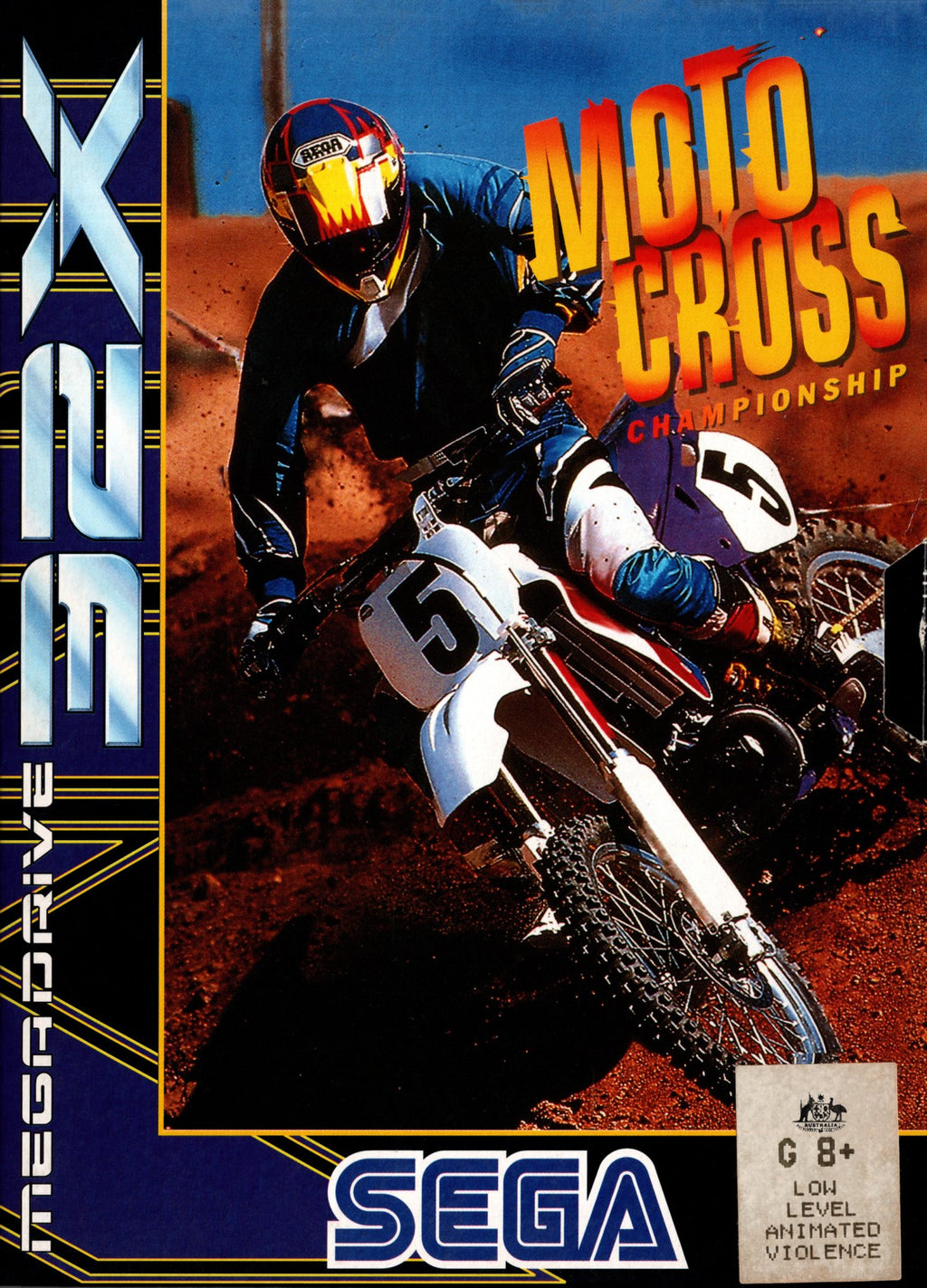 Jogo Motocross Sega 32x Original