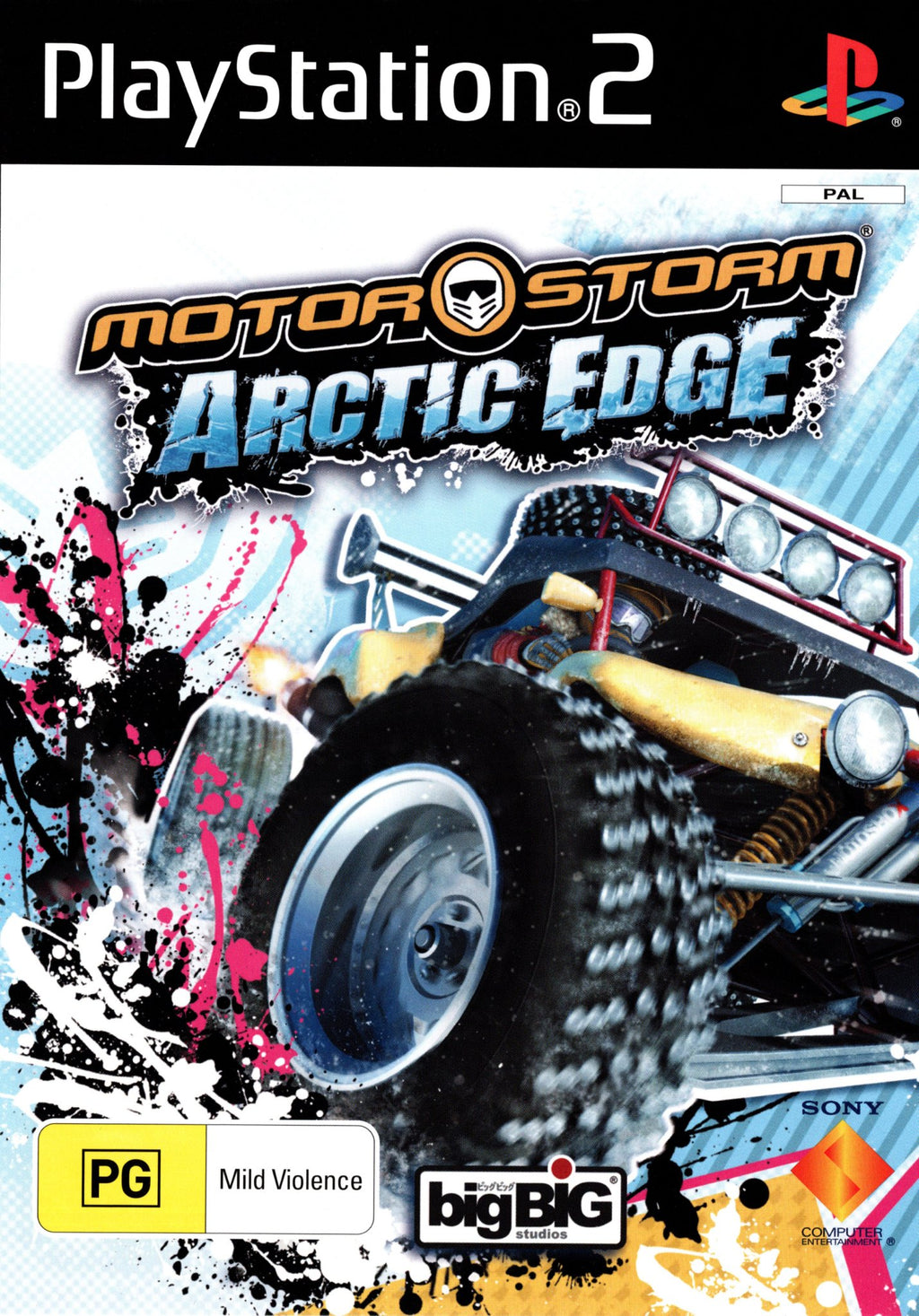 MotorStorm Arctic Edge PS2 Super Retro Playstation 2