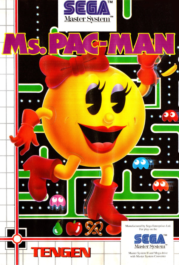 Ms. Pac-Man - Master System - Super Retro