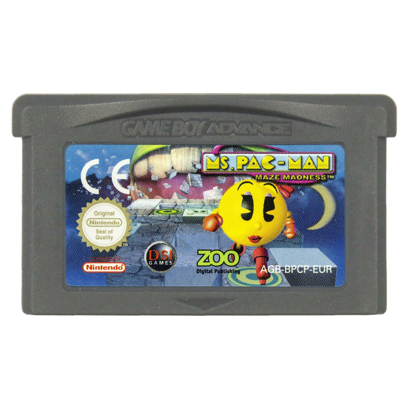 Ms. Pac-Man Maze Madness - GBA - Super Retro