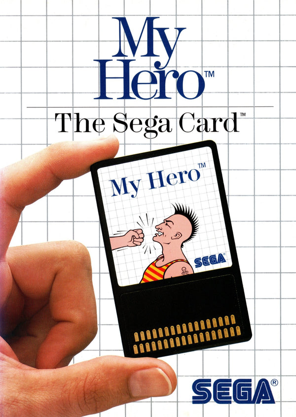 My Hero - Master System (The Sega Card) - Super Retro