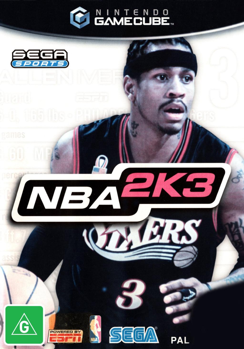 NBA 2K3 GameCube Super Retro Gamecube