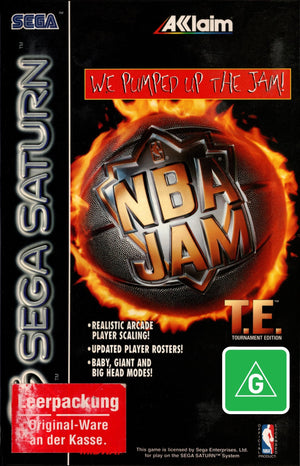 NBA Jam T.E. - Sega Saturn - Super Retro