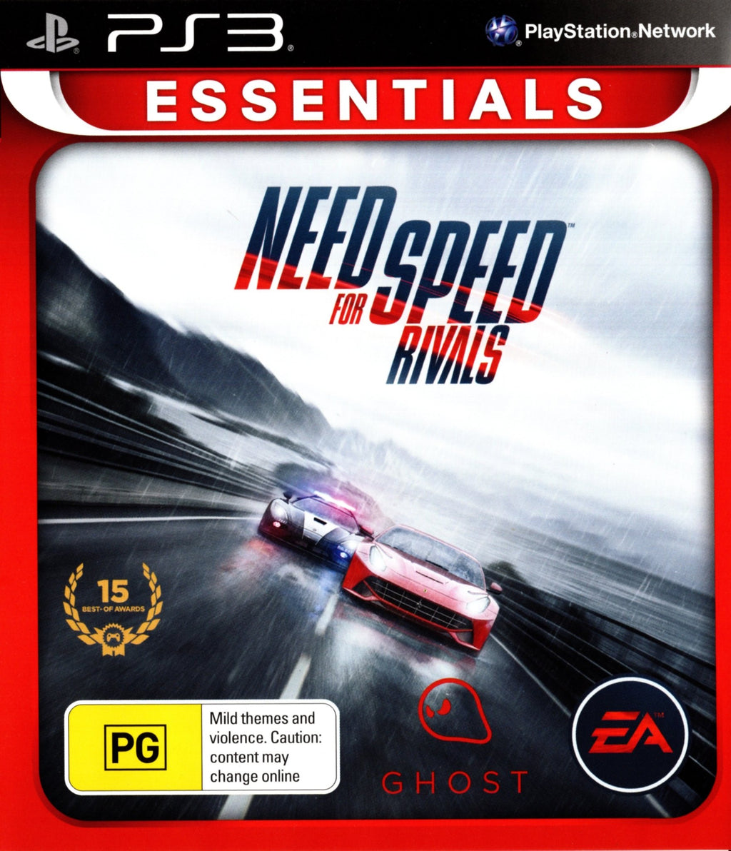 Replacement Case ONLY for NEED FOR SPEED RIVALS PLAYSTATION 3 PS3 