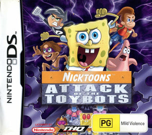 Nicktoons: Attack of the Toybots - DS - Super Retro
