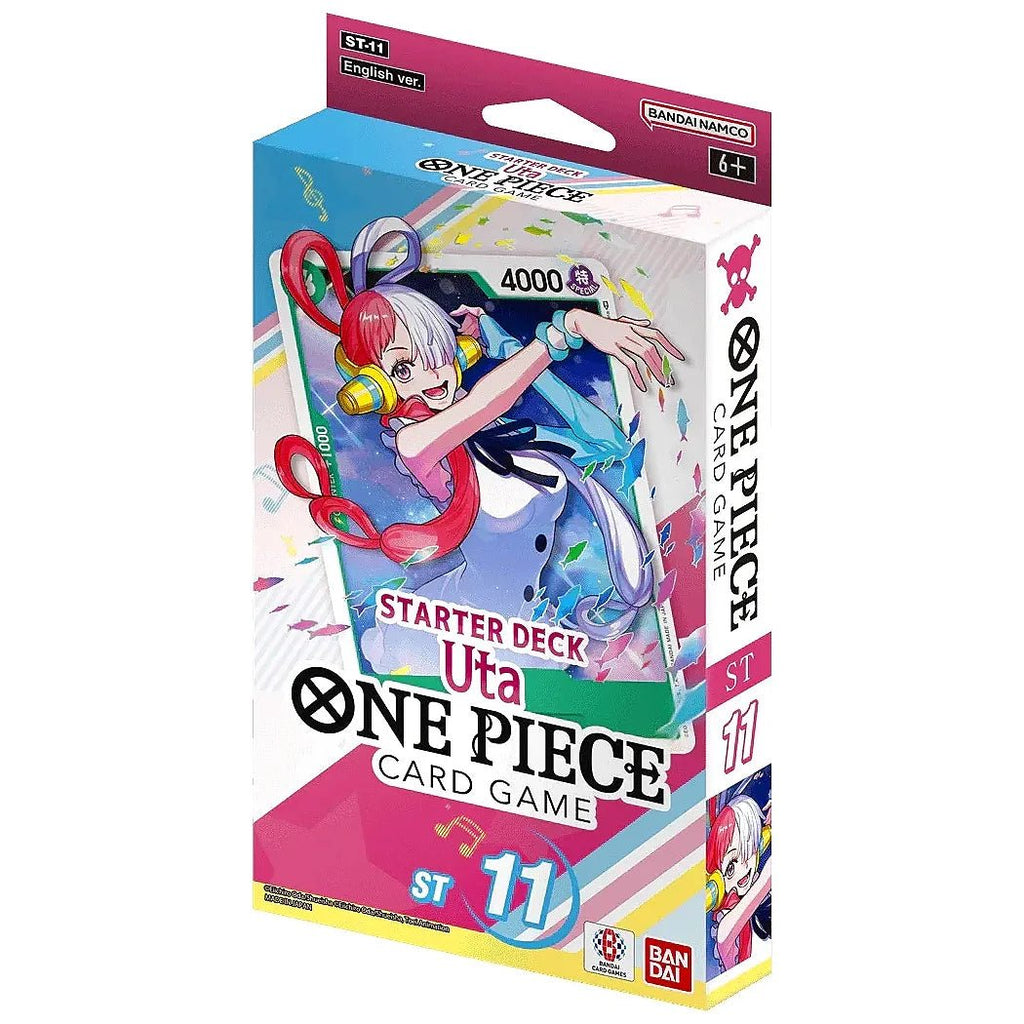 One Piece Card Game Uta (ST11) Starter Deck Super Retro Trading Cards