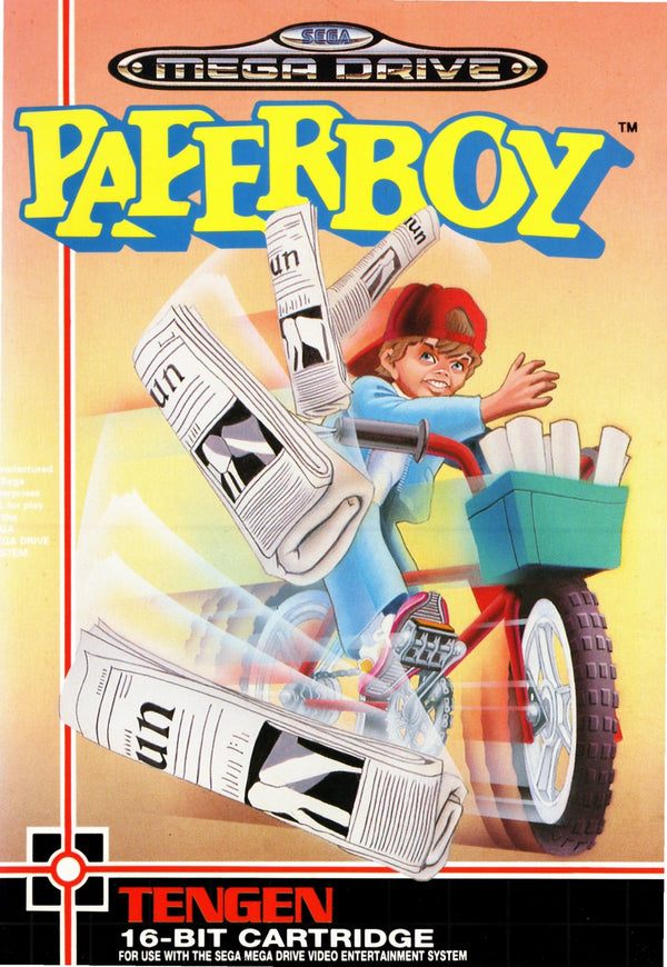 Paperboy - Mega Drive - Super Retro