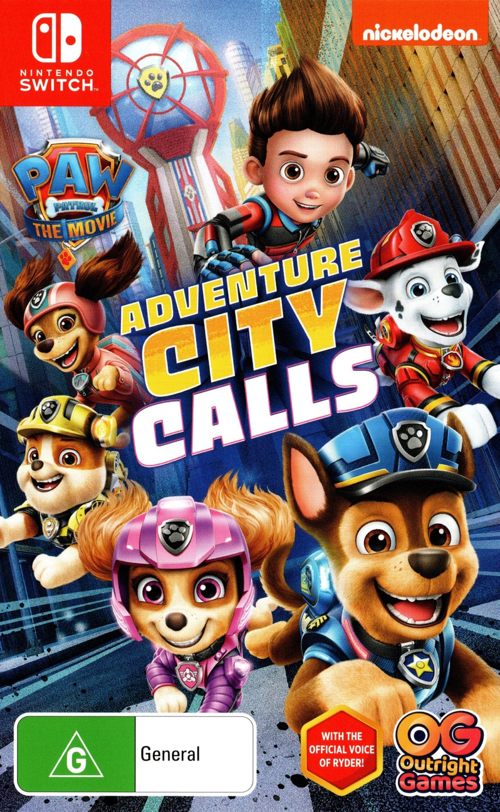 Pat Patrouille Adventure City Calls +Pochette Switch | Select Game Store